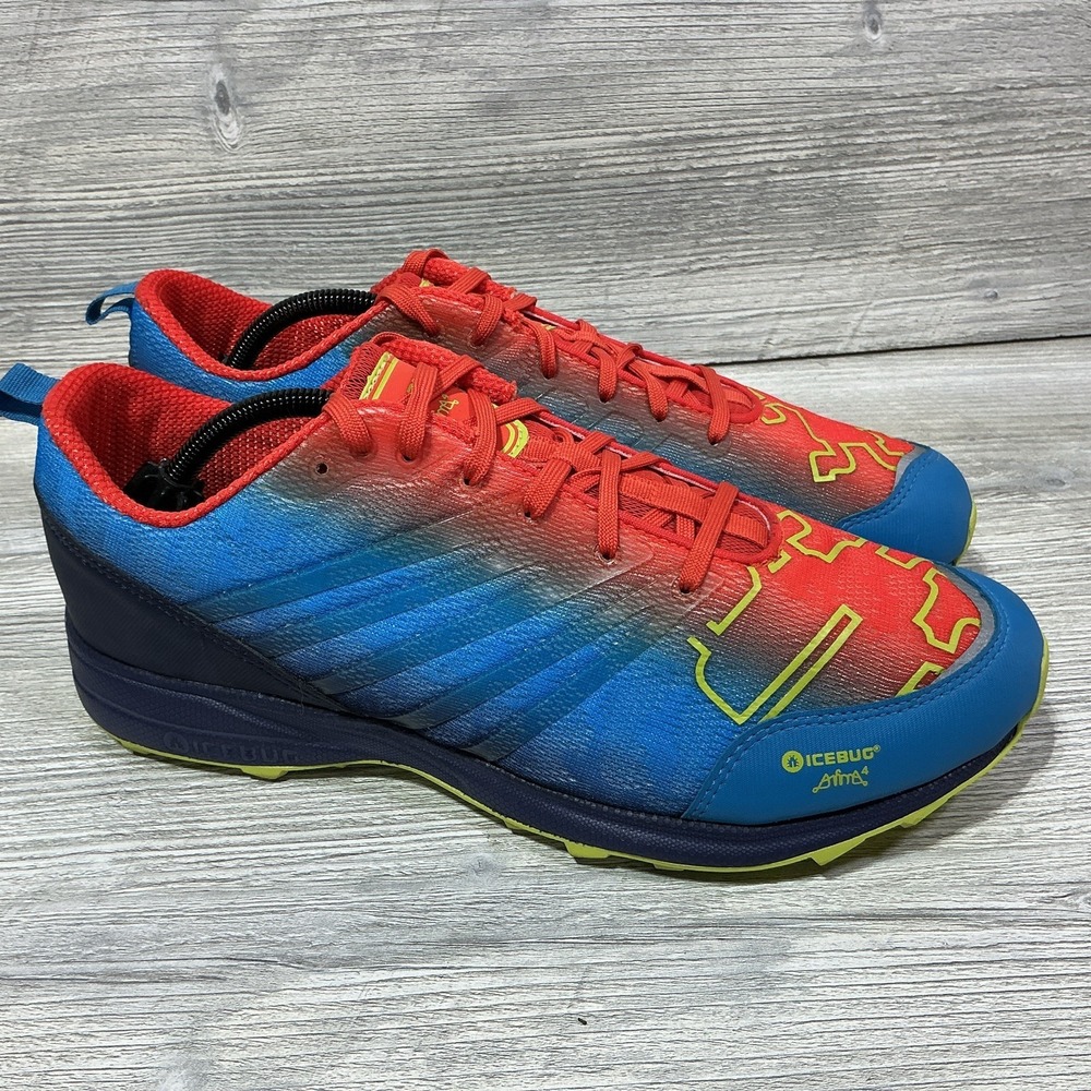 Icebug Men's Blue Anima 4 RB9X Running Hiking Sneakers Shoes Size US 11